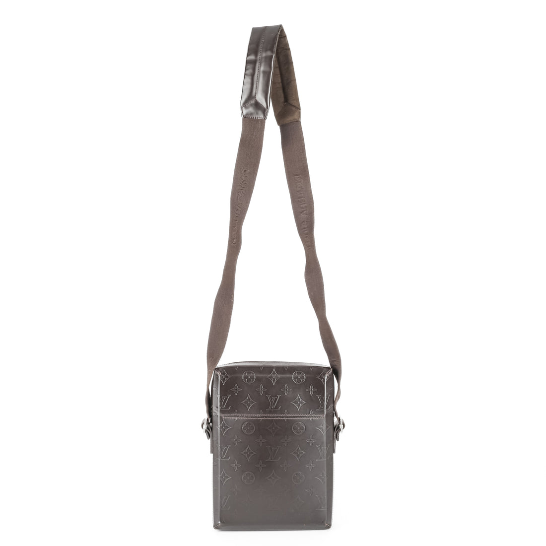 LOUIS VUITTON Mat Bobby Shoulder Brown Bag