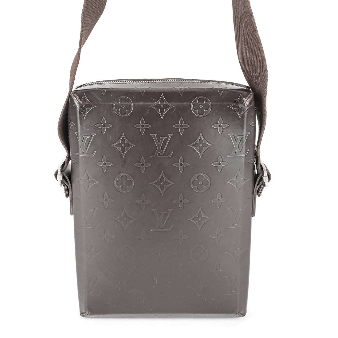 LOUIS VUITTON Mat Bobby Shoulder Brown Bag