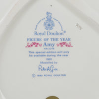 ROYAL DOULTON Figurine Amy HN 3316  Figure of the Year 1991