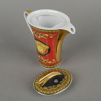 ROSENTHAL VERSACE Medusa Red Covered Creamer