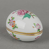 HEREND Queen Victoria Egg Box 6053
