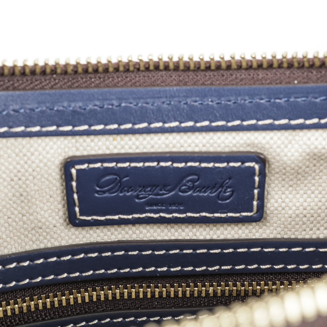 DOONEY & BOURKE Hobo 25 Blue Leather Handbag