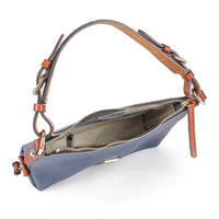 DOONEY & BOURKE Hobo 25 Blue Leather Handbag