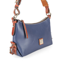 DOONEY & BOURKE Hobo 25 Blue Leather Handbag