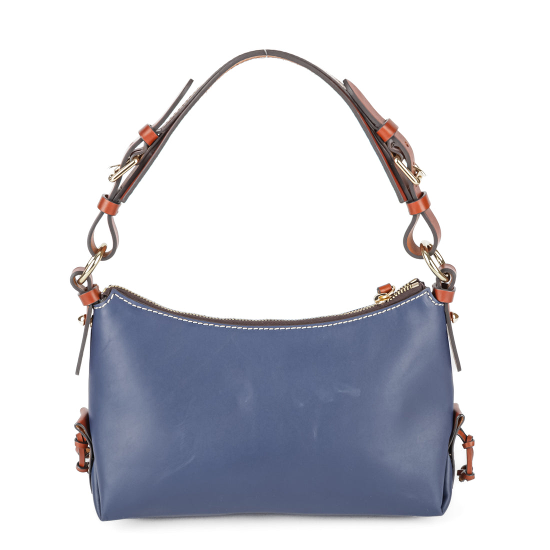 DOONEY & BOURKE Hobo 25 Blue Leather Handbag