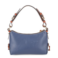 DOONEY & BOURKE Hobo 25 Blue Leather Handbag