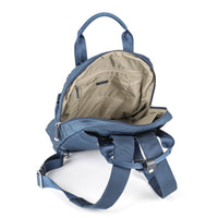 TUMI Epsom Convertible Blue Nylon Backpack