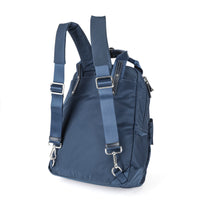 TUMI Epsom Convertible Blue Nylon Backpack