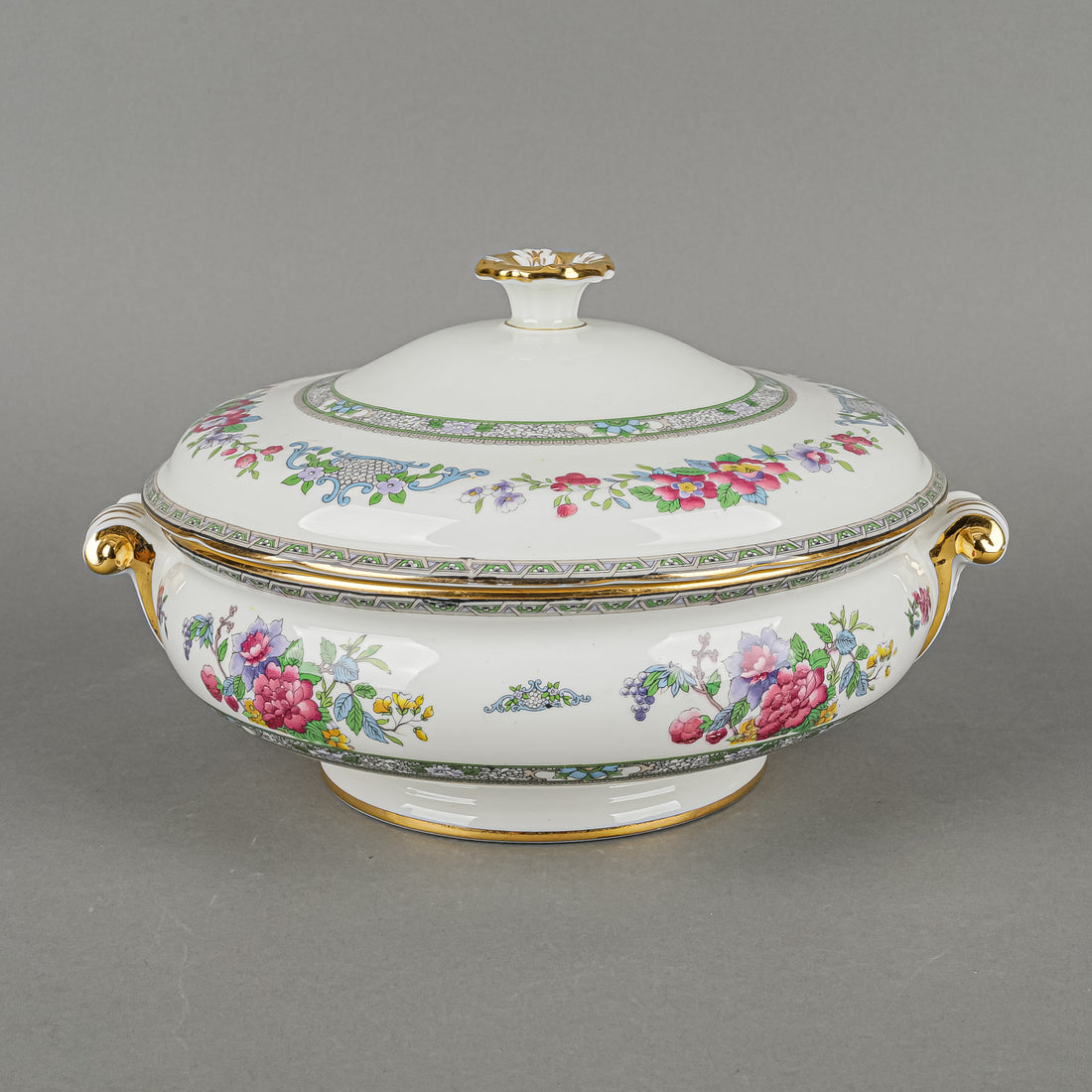 PARAGON Tree of Kashmir Round Covered Serving Dish