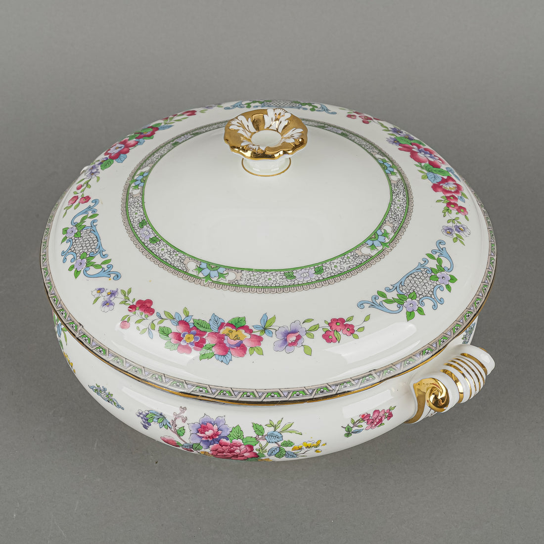 PARAGON Tree of Kashmir Round Covered Serving Dish