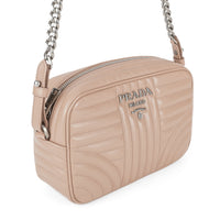 PRADA Diagram Beige Handbag