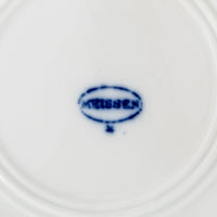 MEISSEN TEICHERT Blue Onion Pierced Dessert Plate Set Of 6