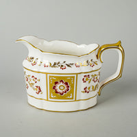 ROYAL CROWN DERBY Red Derby Panel Creamer (Large)