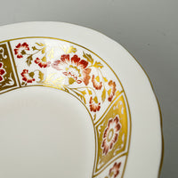 ROYAL CROWN DERBY Red Derby Panel Oval Serving Bowl