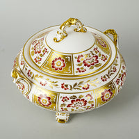 ROYAL CROWN DERBY Red Derby Covered Serving Dish