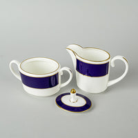 COALPORT Majestic Blue Tea Service 5 Pieces