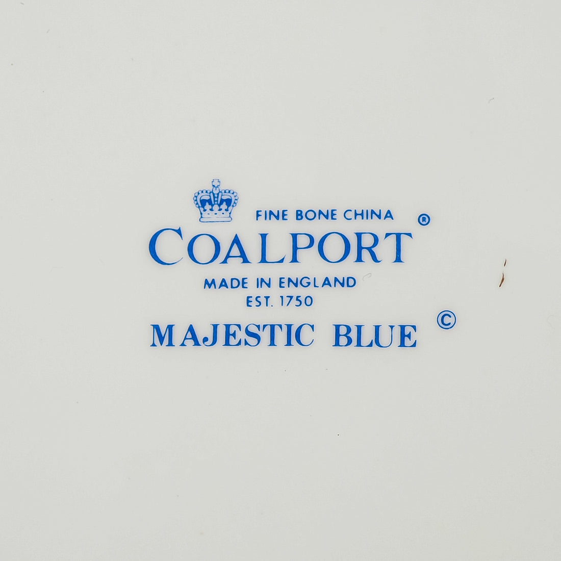 COALPORT Majestic Blue 8 Place Settings