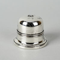 BIRKS Sterling Silver Domed Ring Box