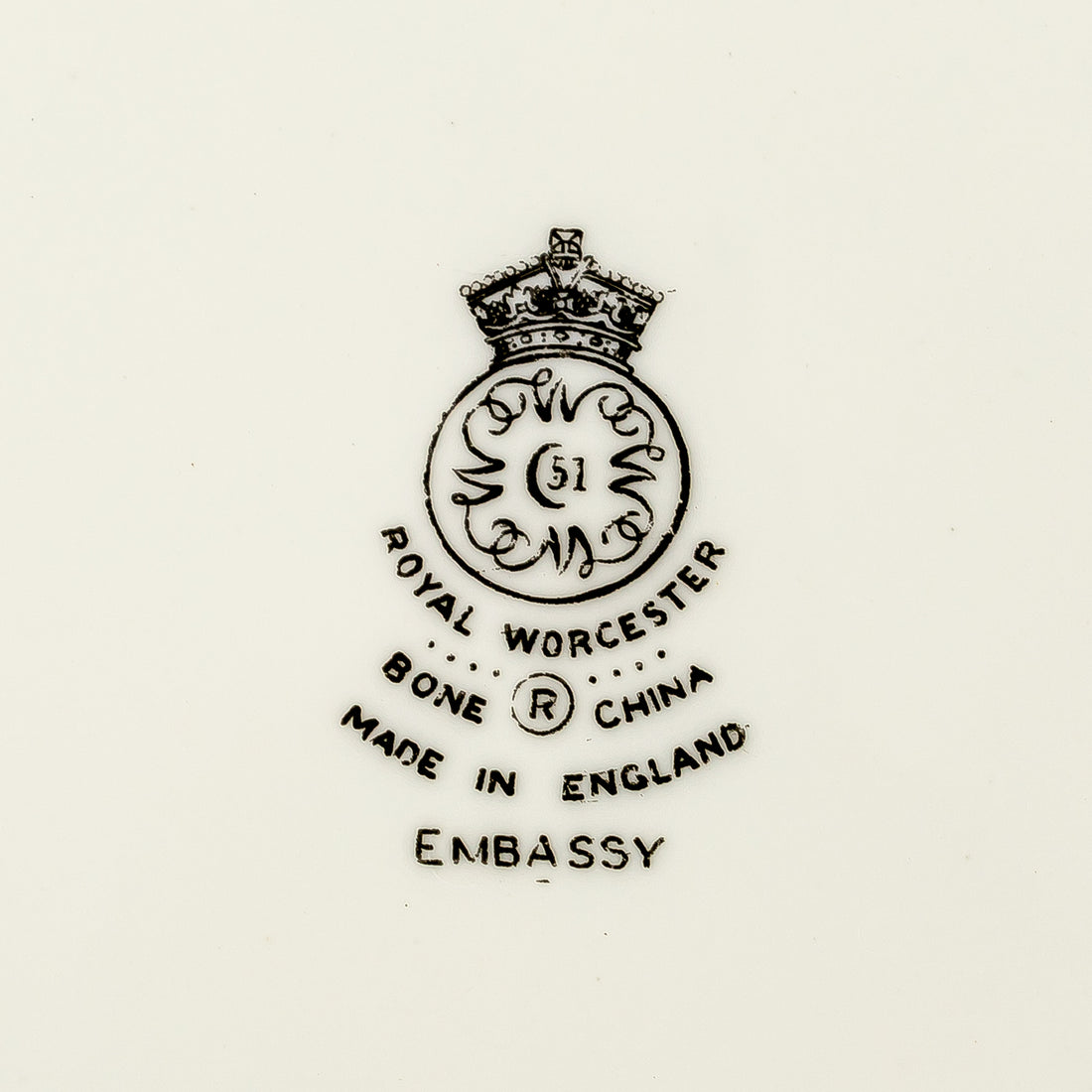 ROYAL WORCESTER Embassy Dinner Plates Set Of 6
