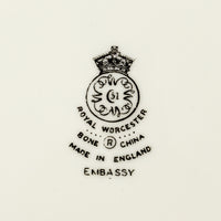 ROYAL WORCESTER Embassy Dinner Plates Set Of 6