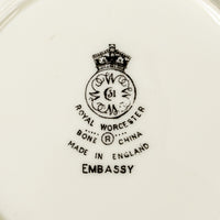 ROYAL WORCESTER Embassy Bread & Butter Plates Set Of 10