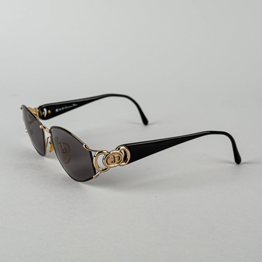 CHRISTIAN DIOR Optyl Black/Gold Sunglasses