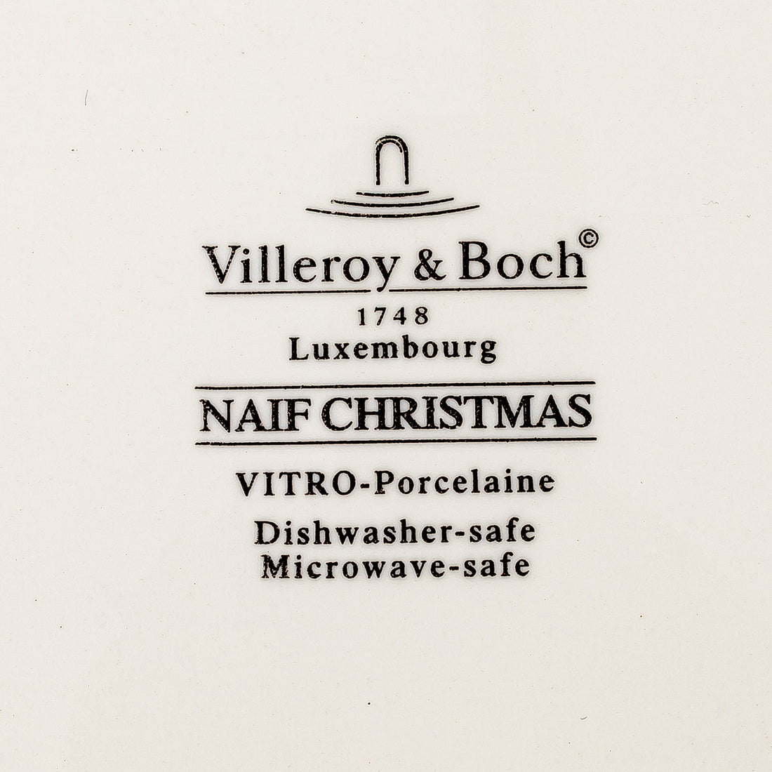 VILLEROY & BOCH Naif Christmas Sandwich Tray