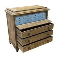Grey Washed Dresser/Fold Down Desk