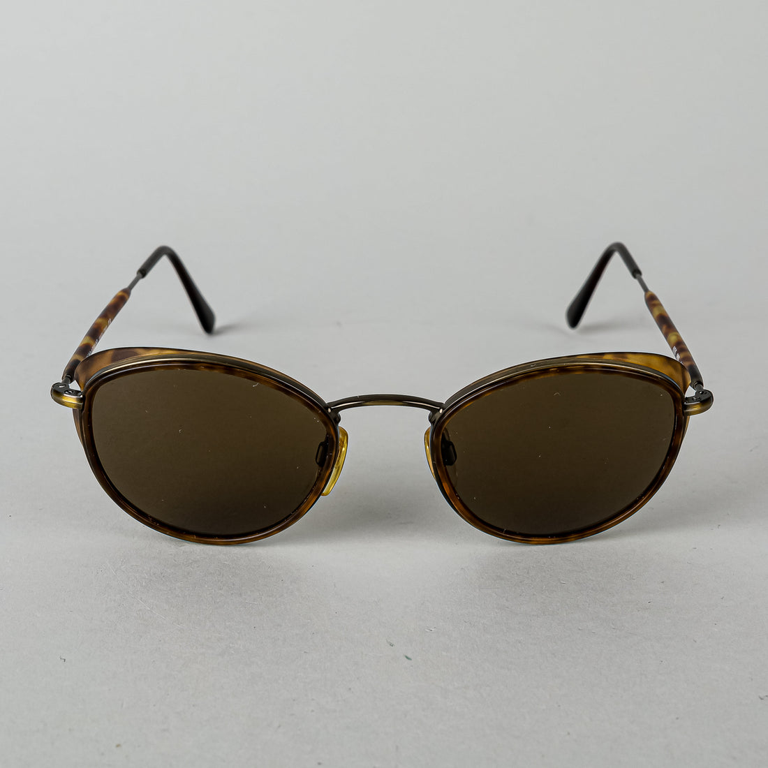 GIORGIO ARMANI Vintage Havana Side Shield Sunglasses