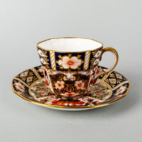 ROYAL CROWN DERBY Traditional Imari 2451 Cup & Saucer - Flat Cup