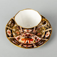 ROYAL CROWN DERBY Traditional Imari 2451 Cup & Saucer - Flat Cup