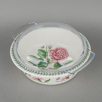 PORTMEIRION Botanic Garden Fire And Ice Casserole With Glass Lid