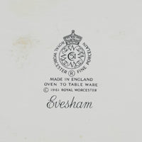 ROYAL WORCESTER Evesham Au Gratin Dishes Set Of 4