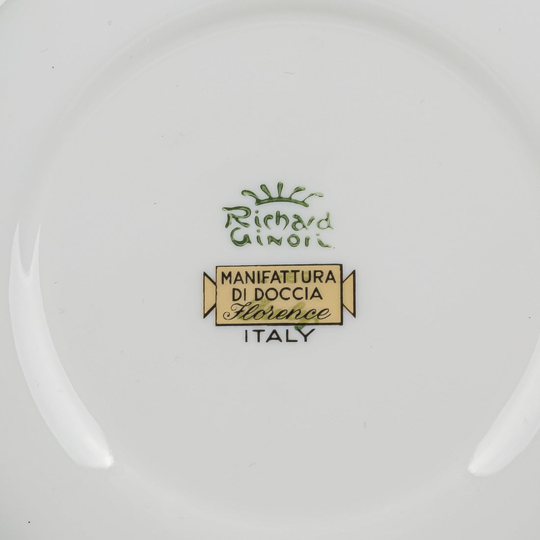 RICHARD GINORI Granduca Coreana Cup & Saucers Set Of 4 - 8 Pieces
