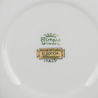 RICHARD GINORI Granduca Coreana Cup & Saucers Set Of 4 - 8 Pieces