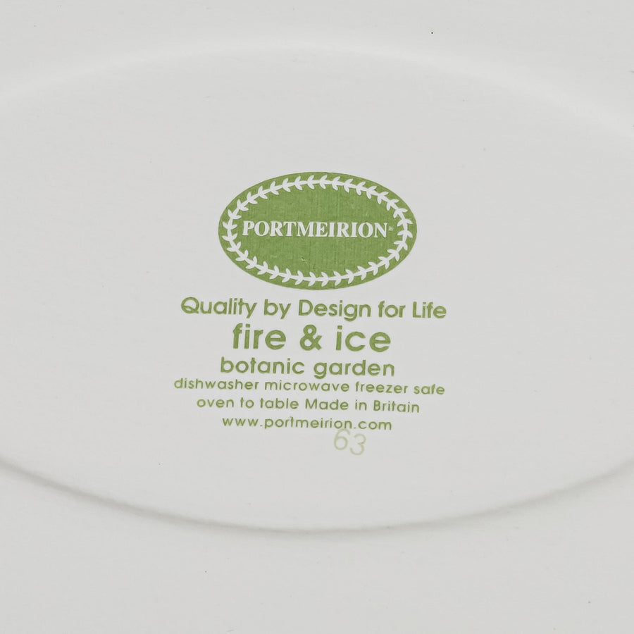 PORTMEIRION Botanic Garden Fire And Ice Bake Dish