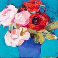 Jacqueline Faye Miller (Canadian 1961) Flowers In a Vase