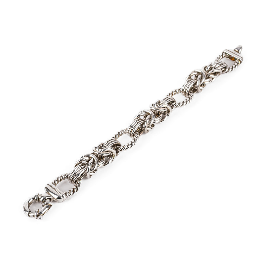 Sterling Large Link Bracelet