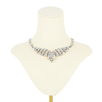 SHERMAN Necklace - Clear Rhinestone