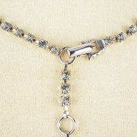 SHERMAN Necklace - Clear Rhinestone