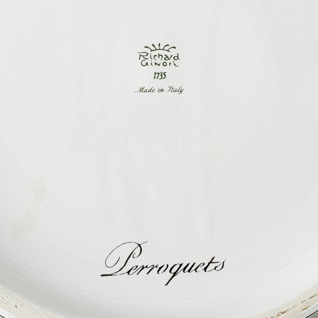 RICHARD GINORI Perroquets Cache Pot/Jardiniere