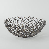 MICHAEL ARAM Signature THATCH Bowl/Basket - Bronze-Tone