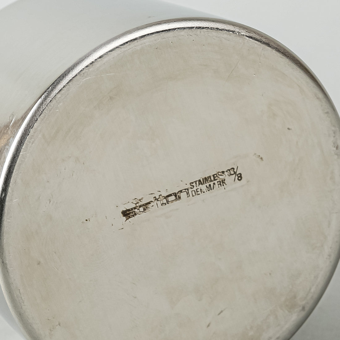 STELTON Cylinda-Line Stainless Steel Covered Sugar Bowl