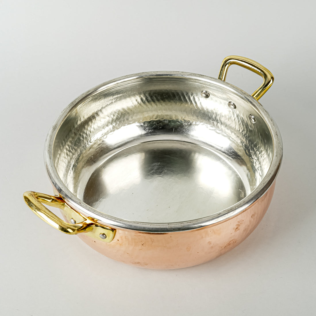 RUFFONI Historia Hammered Copper Chef Braiser 3.5Qt w/Lid