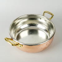 RUFFONI Historia Hammered Copper Chef Braiser 3.5Qt w/Lid