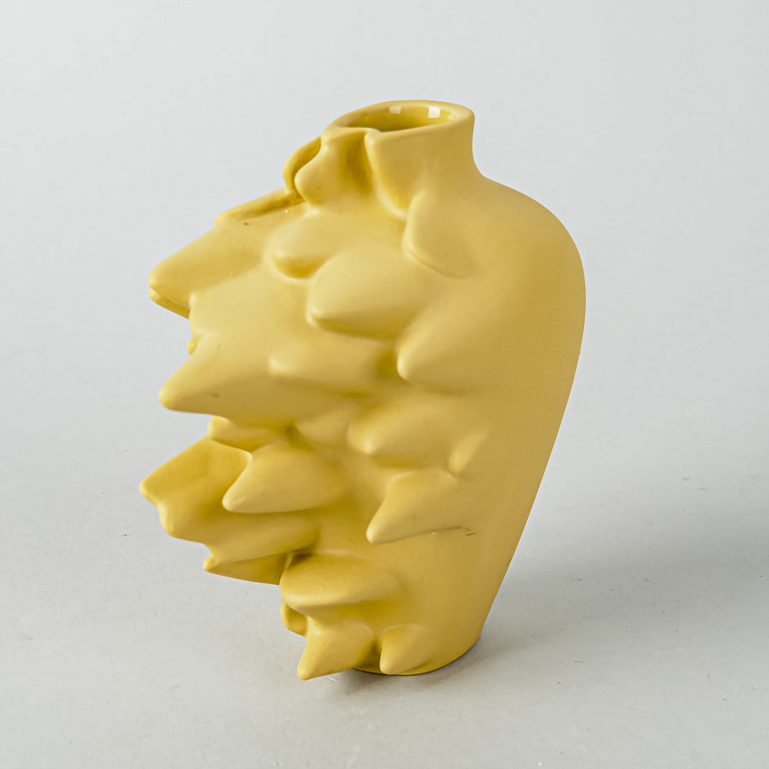ROSENTHAL Cedric Ragot FAST Yellow Bisque Vase
