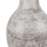 Vintage Ceramic Lamps Grey & White Set of 2