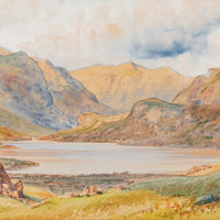 G. Trevor - Landscape "Southwaite Farm" Watercolour On Paper