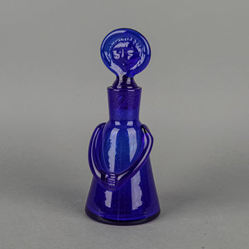 KOSTA BODA Eric Hoglund PEOPLE Blue Decanter And Stopper
