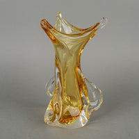 CHALET Free Form Art Glass Vase